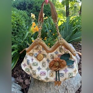 Sharif Multicolor Patterned Shoulder Bag